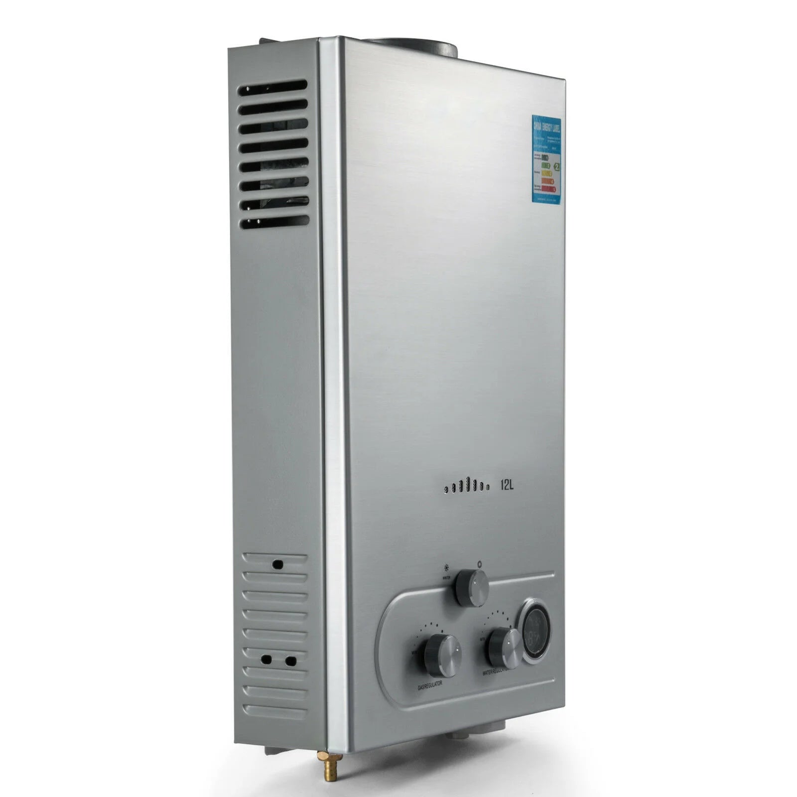 8L/10L/12L/16L/18L/20L/22L/24L Stainless Steel Tankless Gas Water Heater Domestic Instant Propane Tankless Electric Power Source