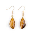 Latest Hot Sale Wholesale Waterdrop Earrings Natural Tiger Eye Earrings for Women Jewelry