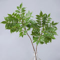 High Quality Artificial Toona Sinensis Leaves Real Touch Leaves Branch Artificial Nandina Plant for Party Home Table Decoration
