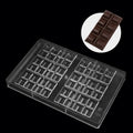 Polycarbonate PC Mould Clear Hard Plastic Candy  Chocolate Bar Molds