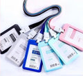 OEM/ODM Custom Polyester Lanyards With Logo Custom Full Color Printing Neck Straps With Card Holders