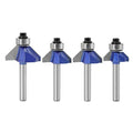 1/4" Tongue and Groove Router Bit SetWood Milling Cutter for Woodworking