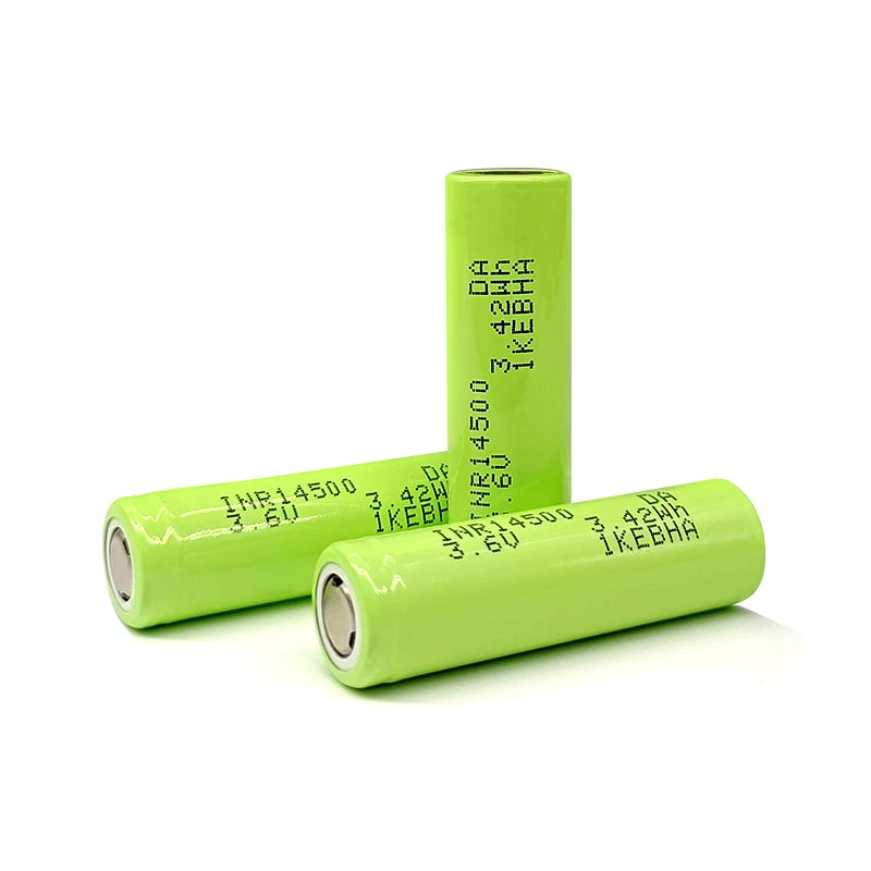 SAFD 14500 DA 3.6 Volt 1000mAh Cylindrical Lithium Ion Battery Pack 36V 72V
