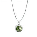 Green Ghost Crystal Pendant Polished Feng Shui Style High-quality Engraved Free Form Shape Art Collectible for Souvenir Business