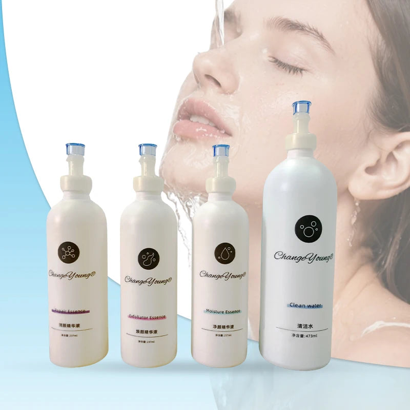 Deep Cleansing Liquid Serum for Hydro Equipment Facial Dermabrasion Peel Oxygen Jet Skin Treatment Whitening Beauty Care