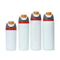 Wholesale Double Wall Insulated Sports Water Bottle 16oz 19oz 24oz 32oz Stainless Steel Water Bottle With Lid and Straw