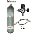 Acecare 3L CE 300bar 4500psi Gas Cylinder Paintball Tank With EN837 Integral Valve
