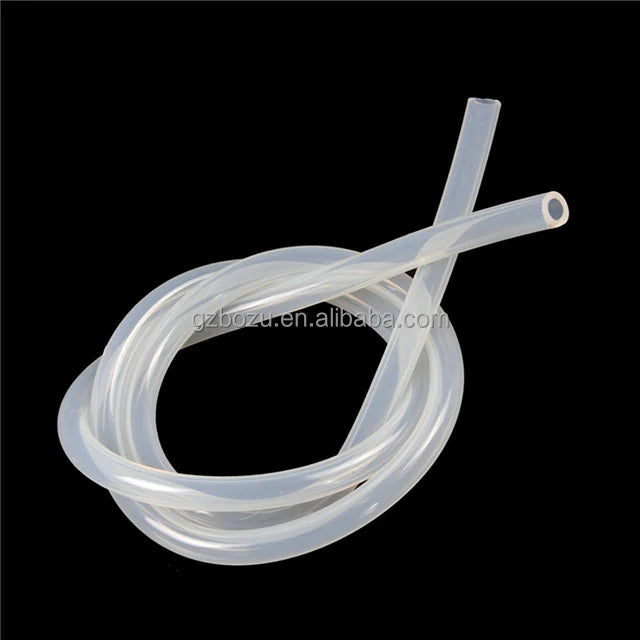 Inkjet Printer Ink Pipe Transparent 4x2mm Silicone Ink Pump Hose Single Line Ink Tube