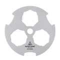 Chinese Products Camping Tripod Board Turn Branches Into Campfire Tripod Titanium Support Plate with Adjustable Chain for Outdoor Cookware