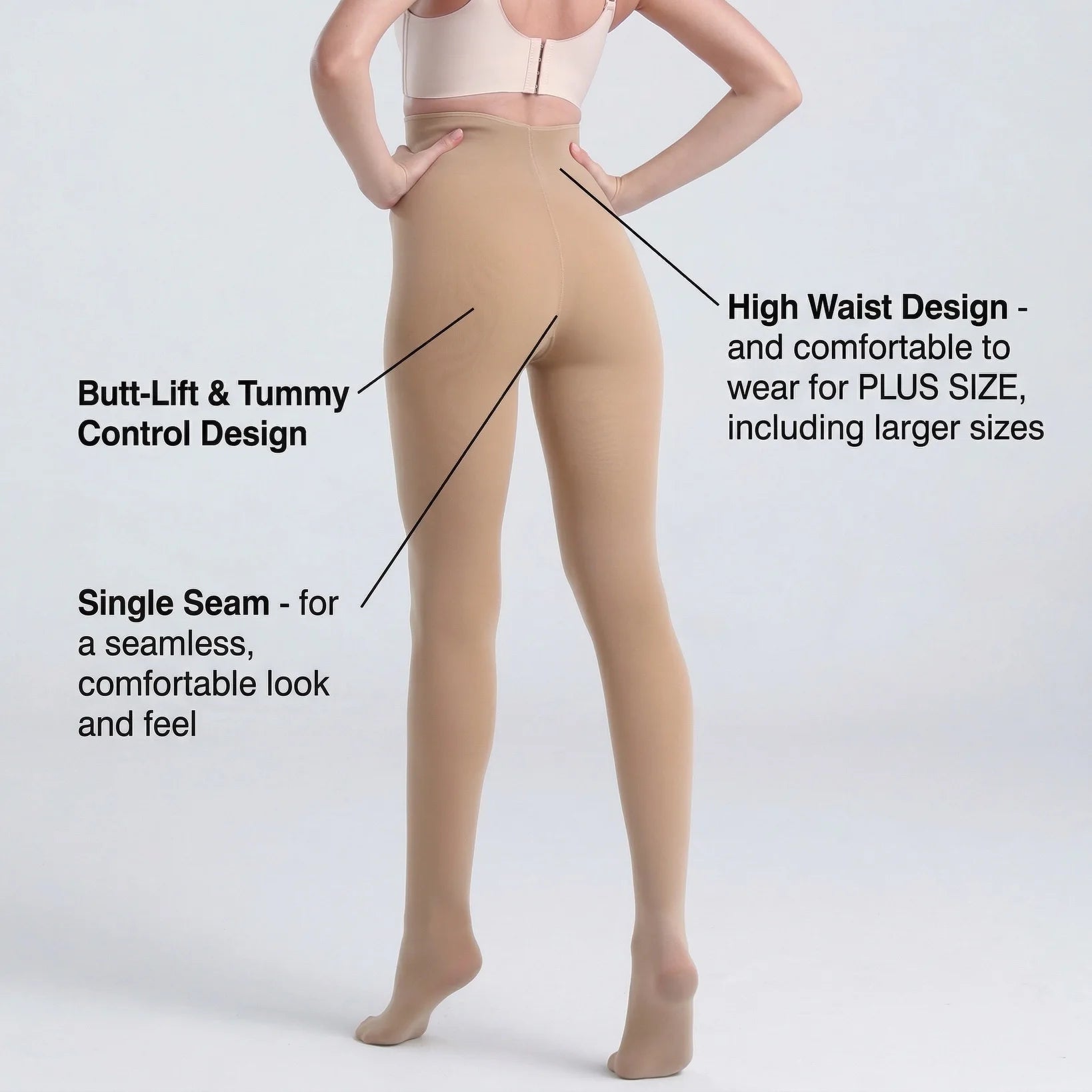OEM 300g Fleece Lined Tights Manufacturer Winter Nylon Legging Thermal Tummy Control Pantyhose Bulk Custom Private Label Factory