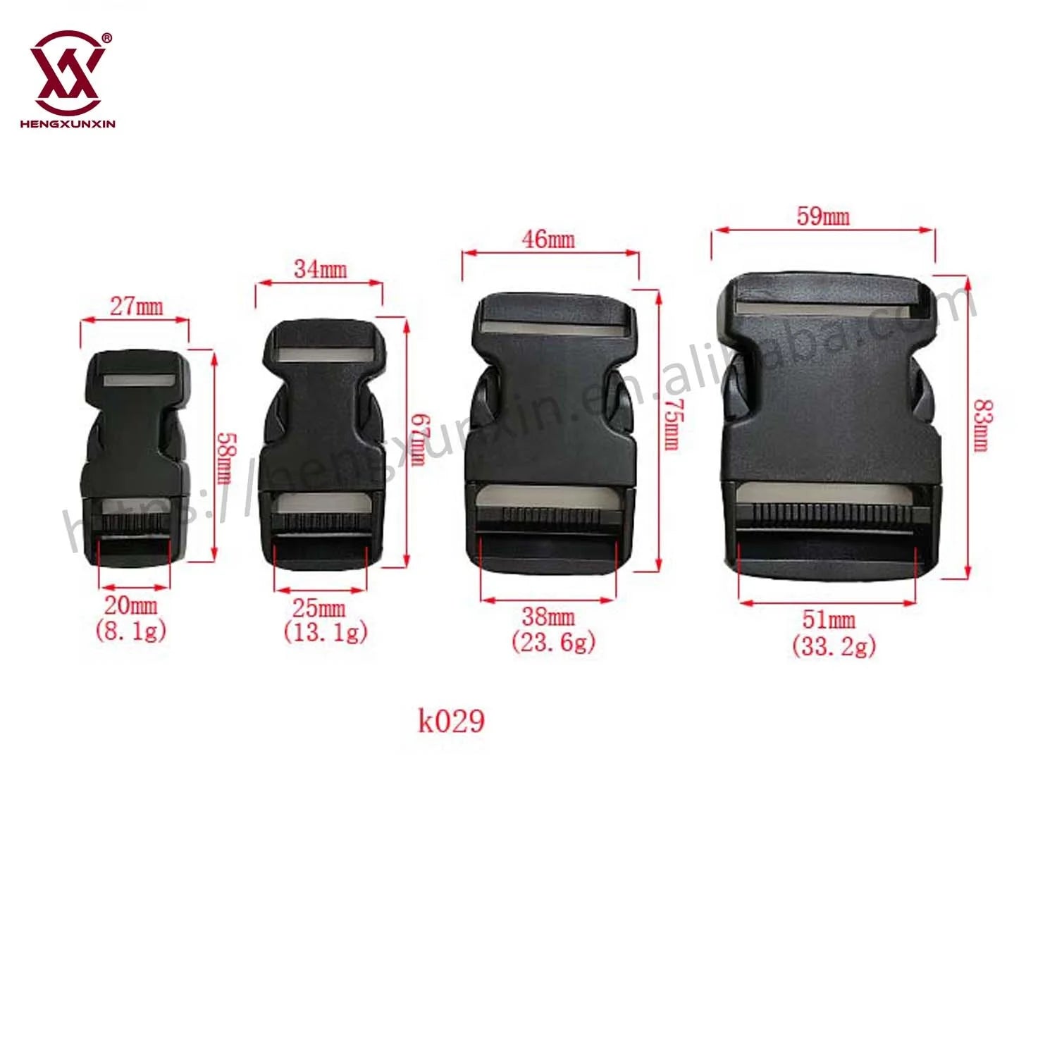Side Release Buckle Plastic Quick Release Buckle for Backpack Superstrong Quick Release Buckle for Backpack Strap
