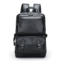 New Design Travel Bag Men's Sports Youth Schoolbag Waterproof PU Laptop Backpack 42x30x14cm 0.73kg