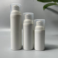 30ml 40g 50ml Empty Travel Mini Vacuum clear Round Airless Lotion Cream Plastic Bottle for Skin Care