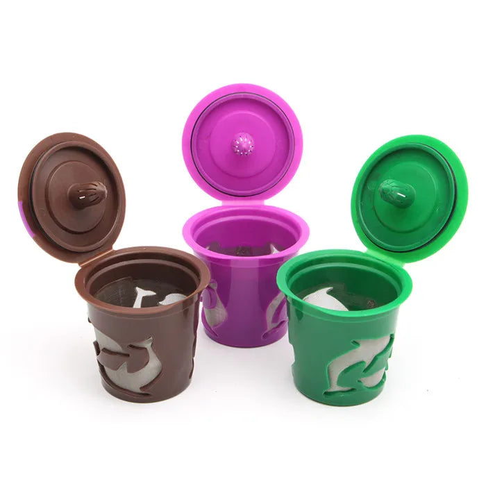 Keurig K Cup Reusable Mesh Metal Filter Basket Versatile Coffee Filter for Packaging & Printing Products