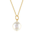 New Design Wholesaler 925 Sterling Silver Freshwater Pearl Necklace 18k Gold Plated Natural Pearl Necklace for Lady