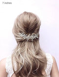 Bridal Hair Comb Silver Flower Hair Comb Wedding Bridal Hair Accessories