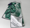 Custom Personalized Logo Digital Printed Microfiber Waffle Microfibre Golf Towel with Hang Loop