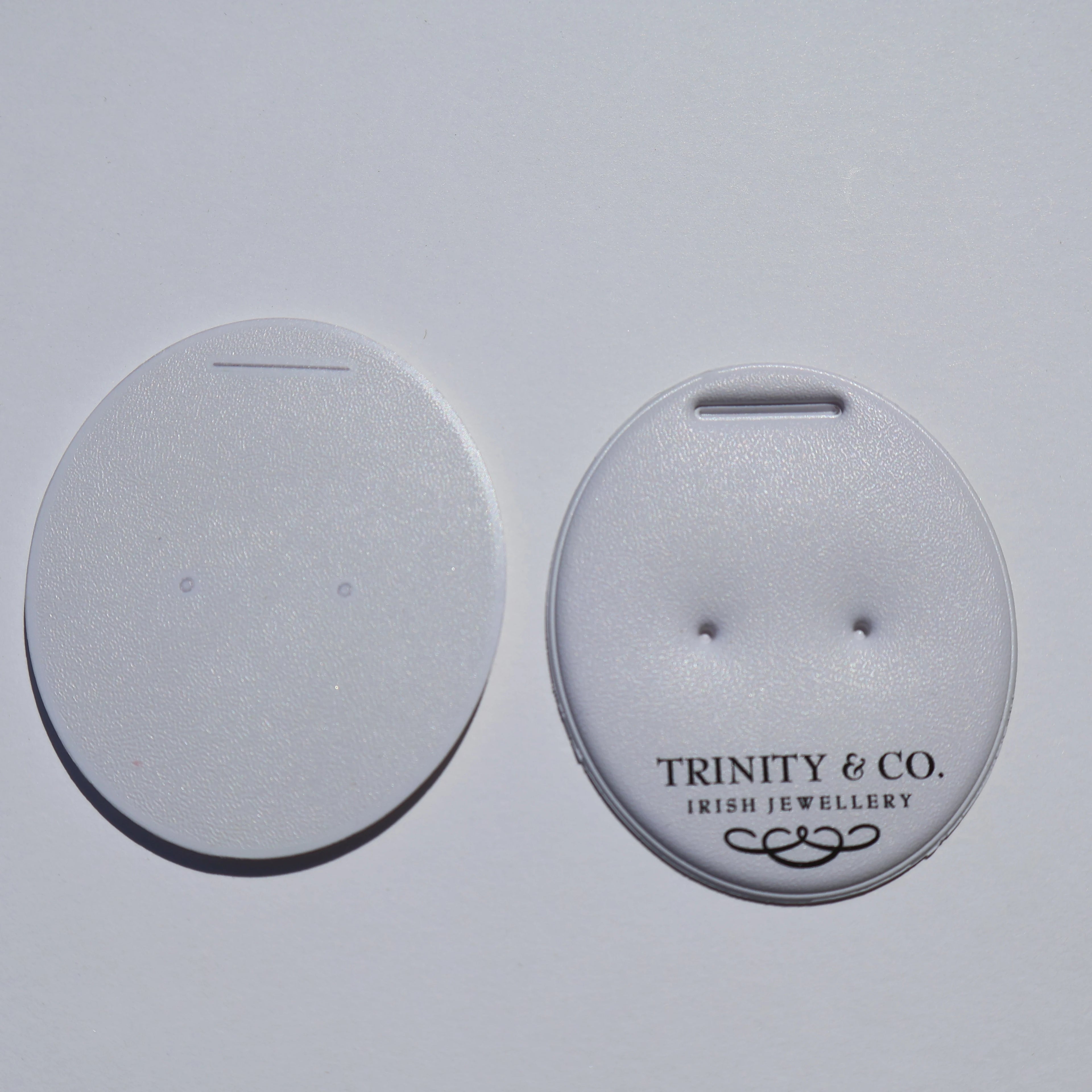 Owl-Shaped Earrings Display Card for Jewelry Container