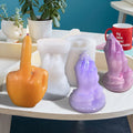 B-1113 DIY Middle Finger Candle Molds Silicone Gesture Candle Moulds Resin Silicone Molds Candle Silicone Molds