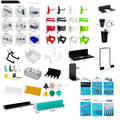Heavy Duty Steel Wall Storage System for Kitchen Bathroom Pegboard Hooks Tool Shelves Metal Bins for Warehouse Workshop Garage