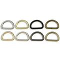 Stock Supply 25 X 16 X 3.8mm 1.0inch 8 Colors Metal D Ring Bag Buckle