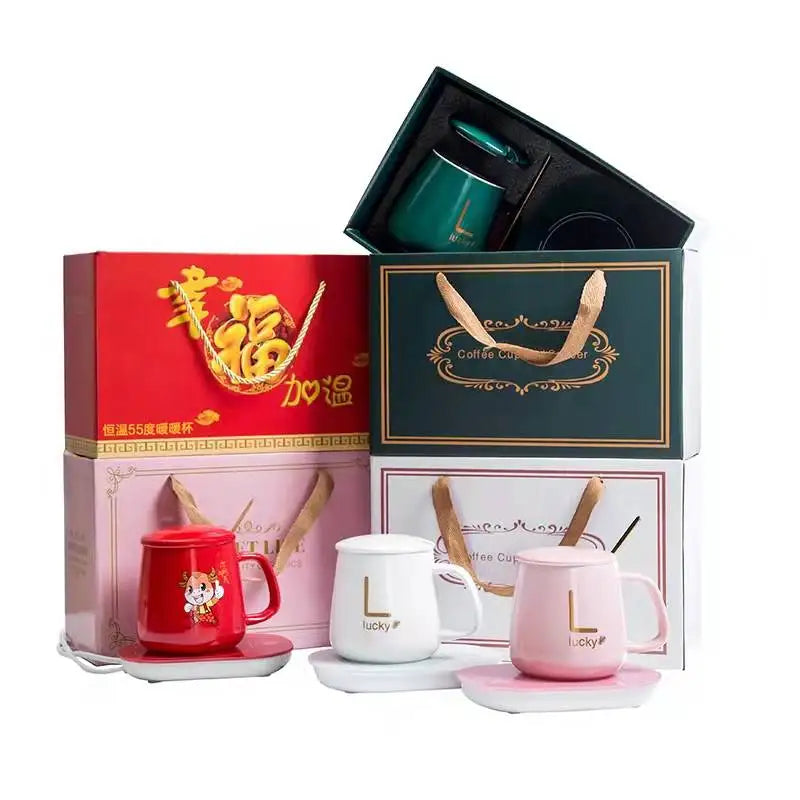 Latest Luxury Corporate Office Souvenir Business Promotion Set Christmas Coffee Mugs Cups Merchandising Marketing Promotional Gift