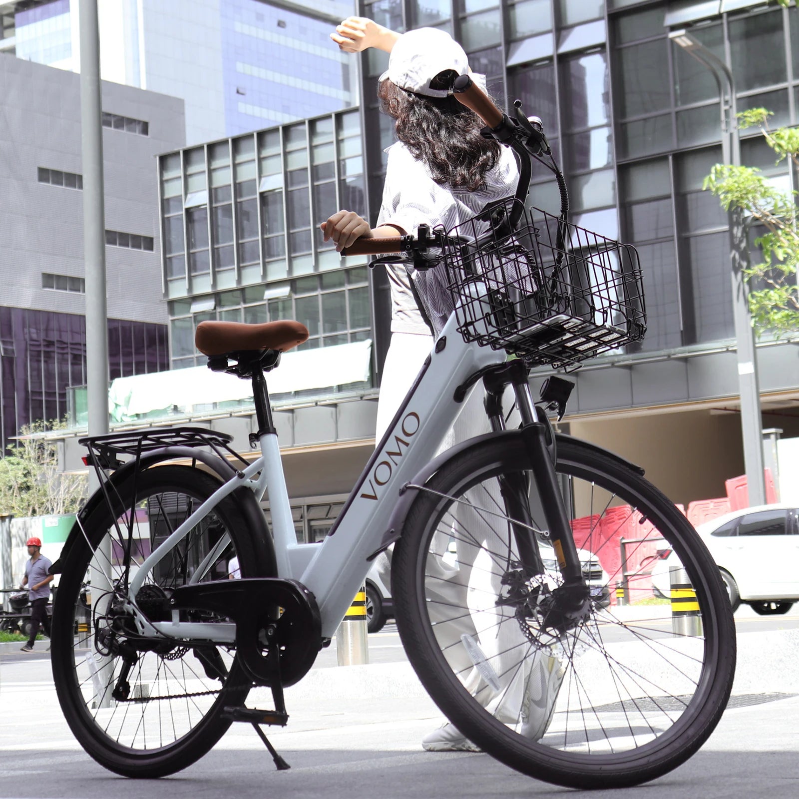 VOMO CS20 Cheap CITY Ebike Fast EU Warehouse Lady Long Range Electric Bicycle Woman E Bike 250W Citybike CS20 Ebike