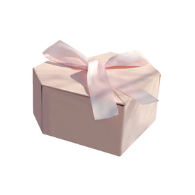 Custom Logo Embossed Heart Shaped Coated Paper Cardboard Gift Box Hot Stamping Luxury Lovely Pink Packaging Ribbon for Girls