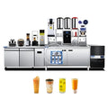2025 Mobile Work Station Cocktail Bar Station With Counter Fridge Refrigerate Working Water Bar