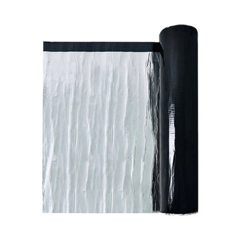 Self-Adhesive Polymer Modified Bitumen Waterproofing Material with Aluminum Foil Surface for Roof Application