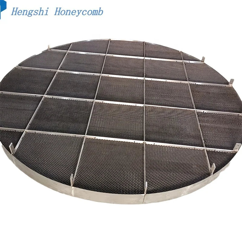 Hengshi Honeycomb SUS304 D20mm Honeycomb for air Straightening Steel Honeycomb Core Screen /liquid Straightener