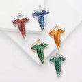 Wholesale Colorful Enamel Plant Leaves Brooch Pin Women Dress Corsage Accessories Fashion Enamel Drop Oil Leaf Brooch