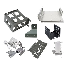 Laser Cutting Service for Sheet Metal Fabrication Stainless Steel Custom Stamped Frames with Customized Color & Logo