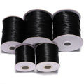 Waxed Cotton Cord & Thread String Strap for Jewelry Making 0.5mm-3.0mm Necklace & Shamballa Bracelet for Embroidery DIY
