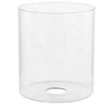 Factory Handmade clear Cylinder Glass Lamp Shade Blown European Traditional Chinese Coastal Style for Ceiling Lamp Replacement