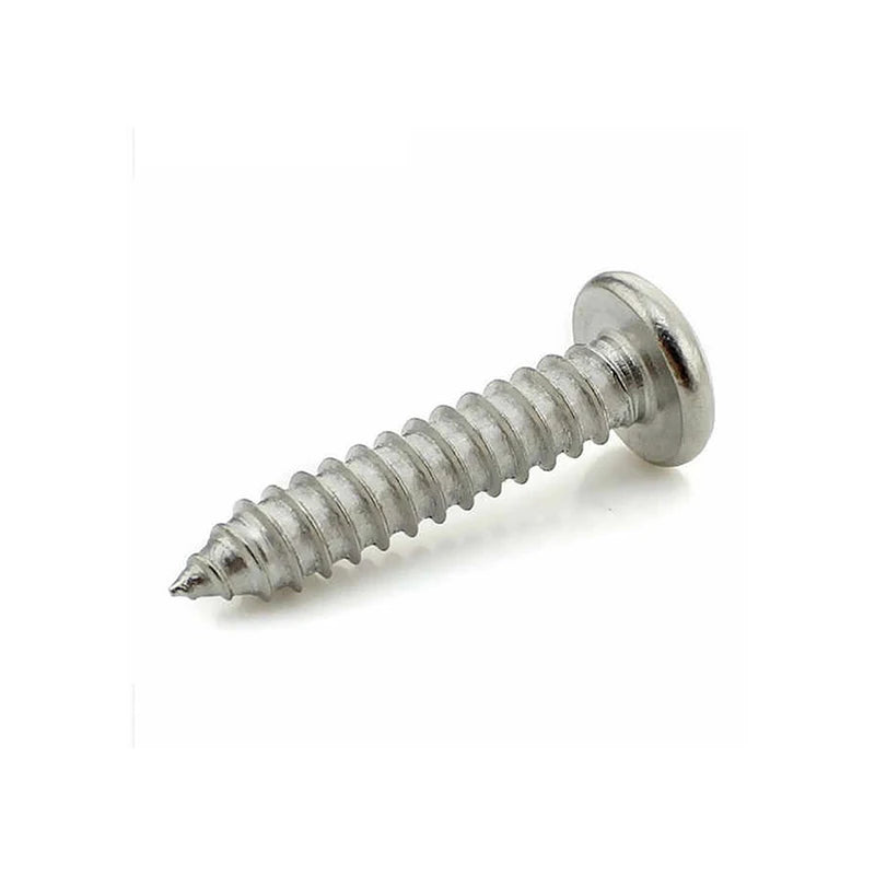 304 Stainless or Steel M3 M4 M5 M6 M8 Cross Round Pan Head Self Tapping Screw for Plastic