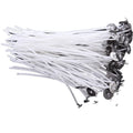 Hot Sell Pre Waxed Tabbed Natural Cotton CandleWick It Is Used for Making Candle Silicone Mould Wick