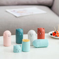 Funny Creative Kitty Eco-Friendly Toothpick Dispenser Container Box Large Capacity Plastic Restaurant Holder Custom Logo Factory
