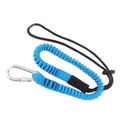 Tool Leash Coil Nylon Lanyard Retractable Bungee Cord Tool Safety Lanyard Clip Aerial Work Hardware Tools