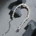 VIANRLA 925 Sterling Silver Dainty Freshwater Pearl Bracelet for Women