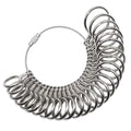 Low Price Wholesale Jewelry Sizing Tool US Size 0-13 Metal Ring Measuring Tools Finger Gauge Ring Sizer