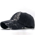 Summer Outdoor Sports Hole Cowboy Baseball Cap Simple Light Plate Fishing Washed Cloth Baseball Cap
