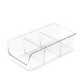 Stackable Drawer Container Clear PET Storage Box Freezer Beer Cans Holder Fridge Beverage Storage Organizer