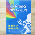 Prona Pneumatic Spray Gun R-403-IP Pneumatic Tool High Viscosity Paint Spray Gun with Pressure Gauge
