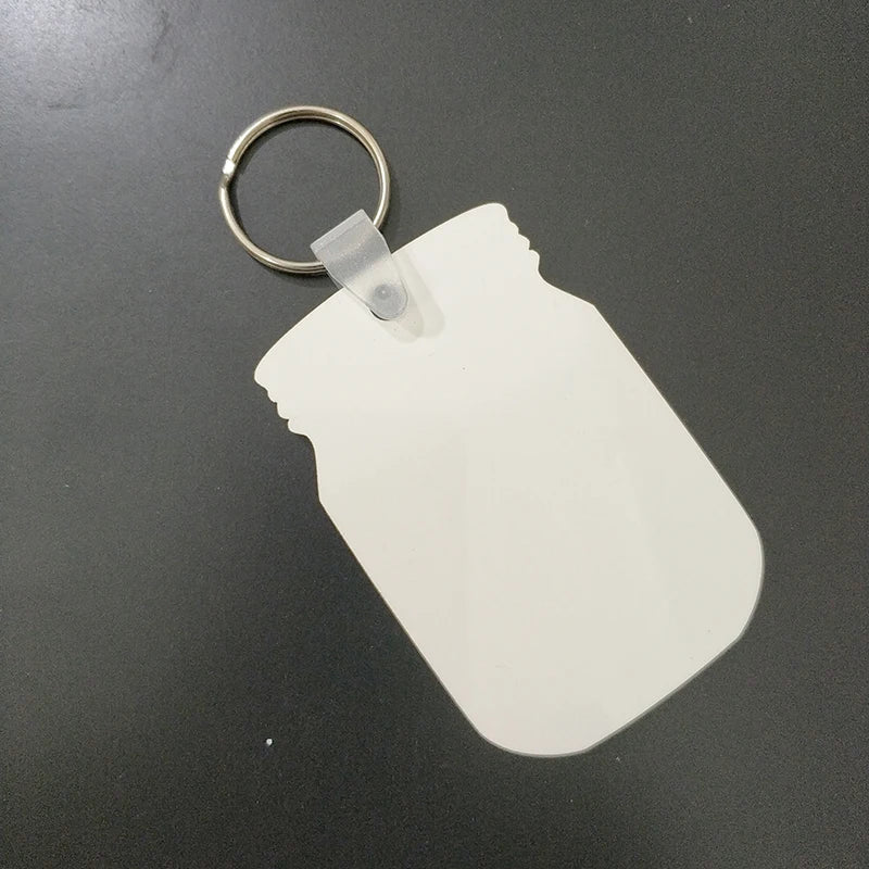 Sublimation Mason Jars Keychain MDF Wood New Arrival 2020 Hot Sales