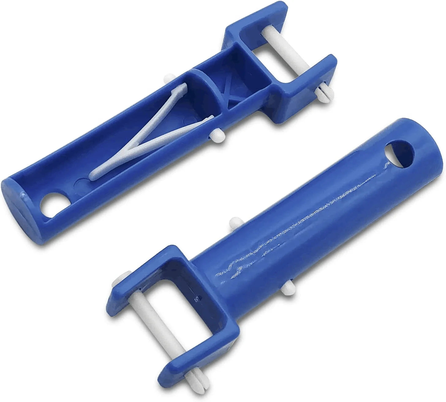 Swimming Pool Spa Standard  Plastic Vacuum Head Handle Replacement W/V-Clip & Pin