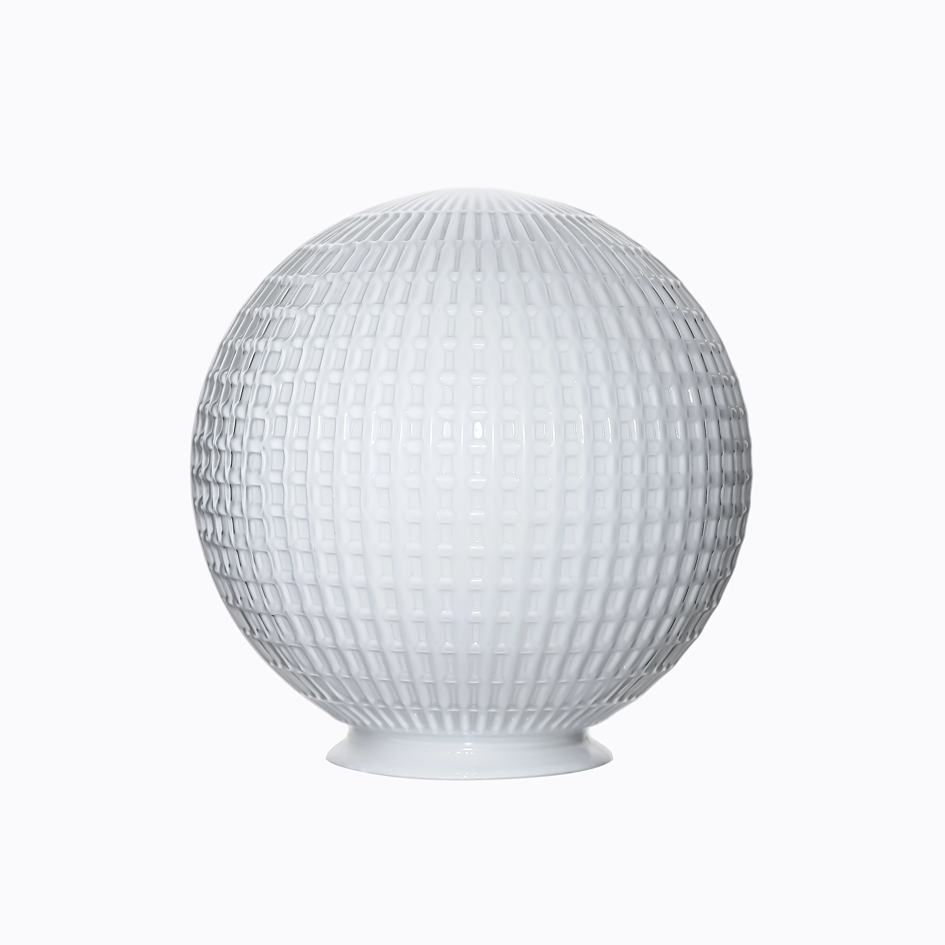 Factory Handmade Blown Glass Globe Pendant Lamp Shade Traditional Coastal Chinese French for Replacement Chandelier Glass Lamp