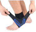 Ollas Sport Ankle Brace & Achilles Tendon Sleeve With Arch Adjustable Support &Foot Care for Eases Swelling