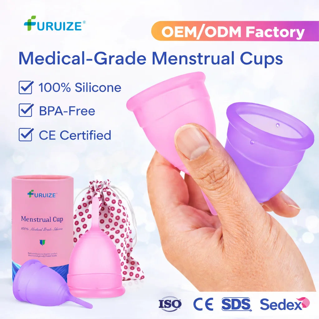 Reusable Menstrual Cup Manufacturer | 100% Medical-Grade Silicone Period Cup for Travel & Outdoor Use