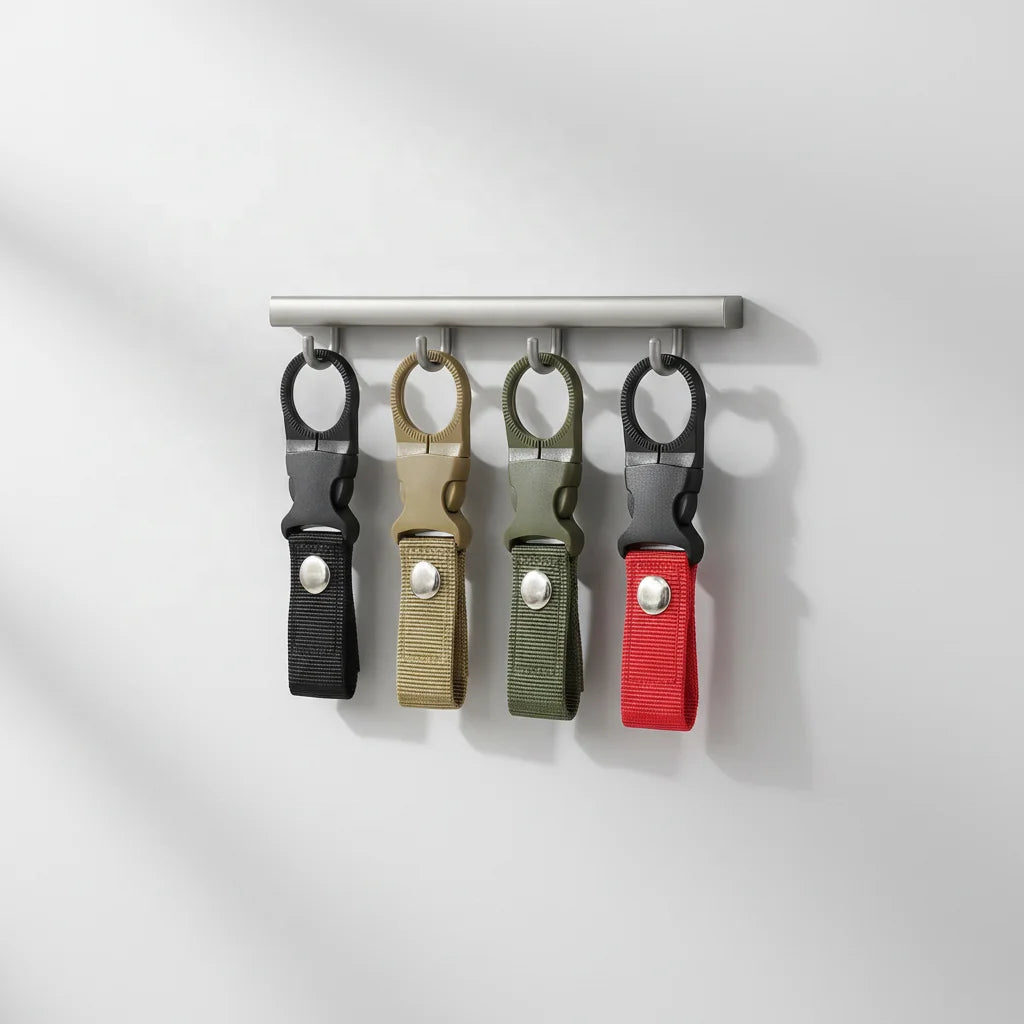 Excellent Horse Customized Colorful Nylon Webbing Tool Lanyard Kit with Buckle for Belt Hanging Strap